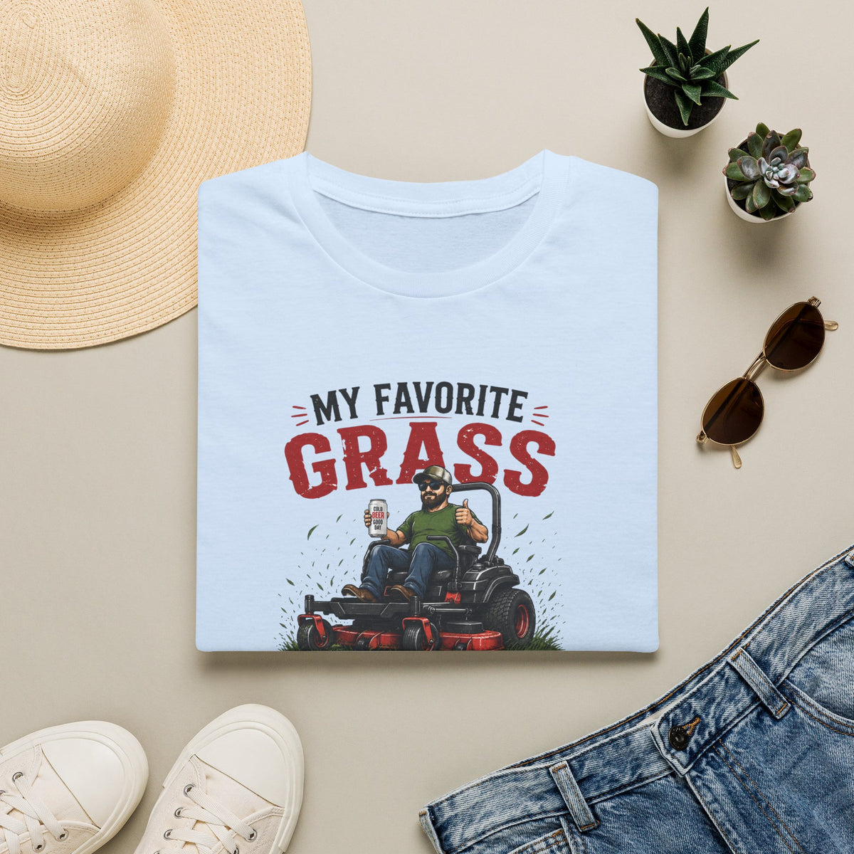 My Favorite Grass Cutting T-Shirt