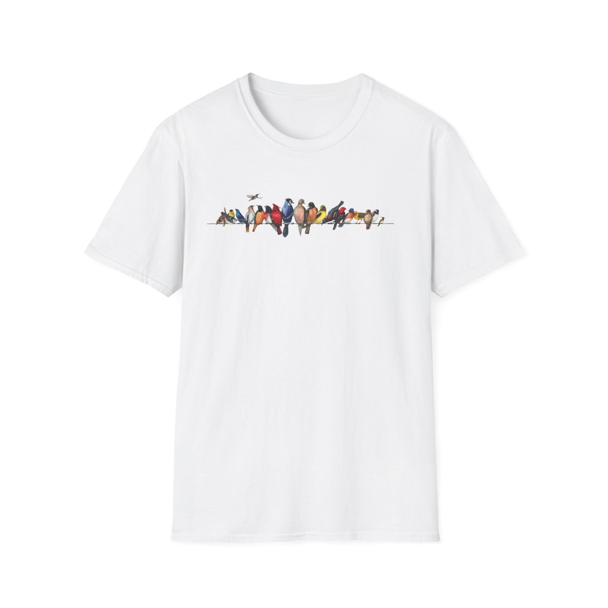 Birds On Line T-Shirt