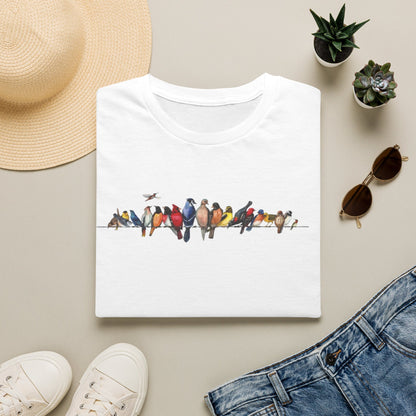 Birds On Line T-Shirt