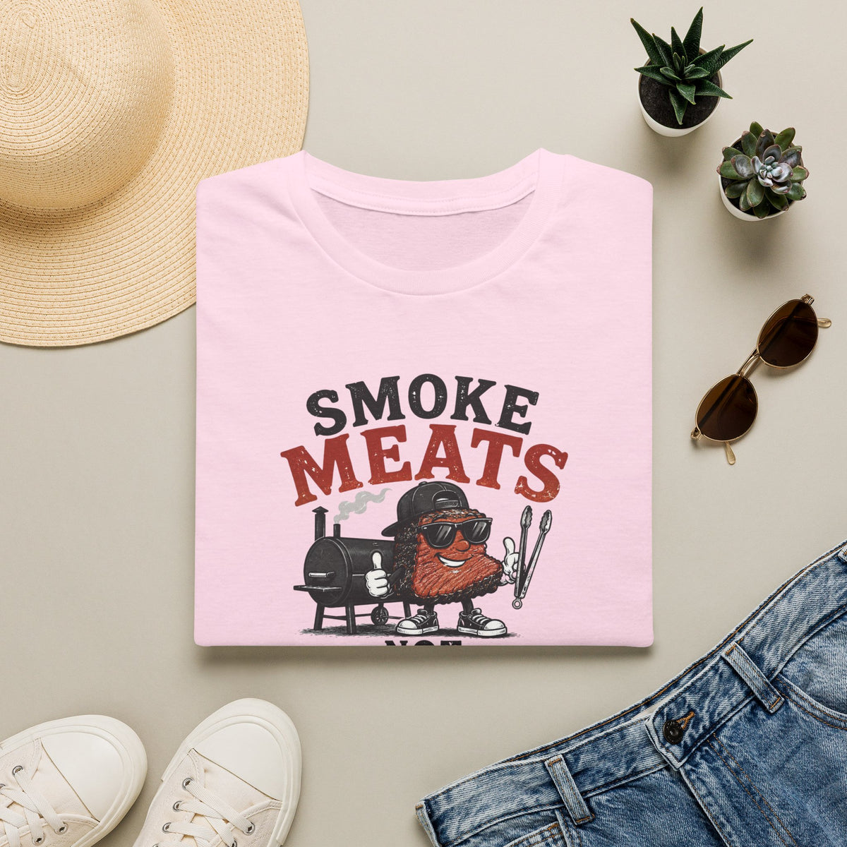 Smoke Meats Not Meth T-Shirt