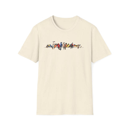 Birds On Line T-Shirt