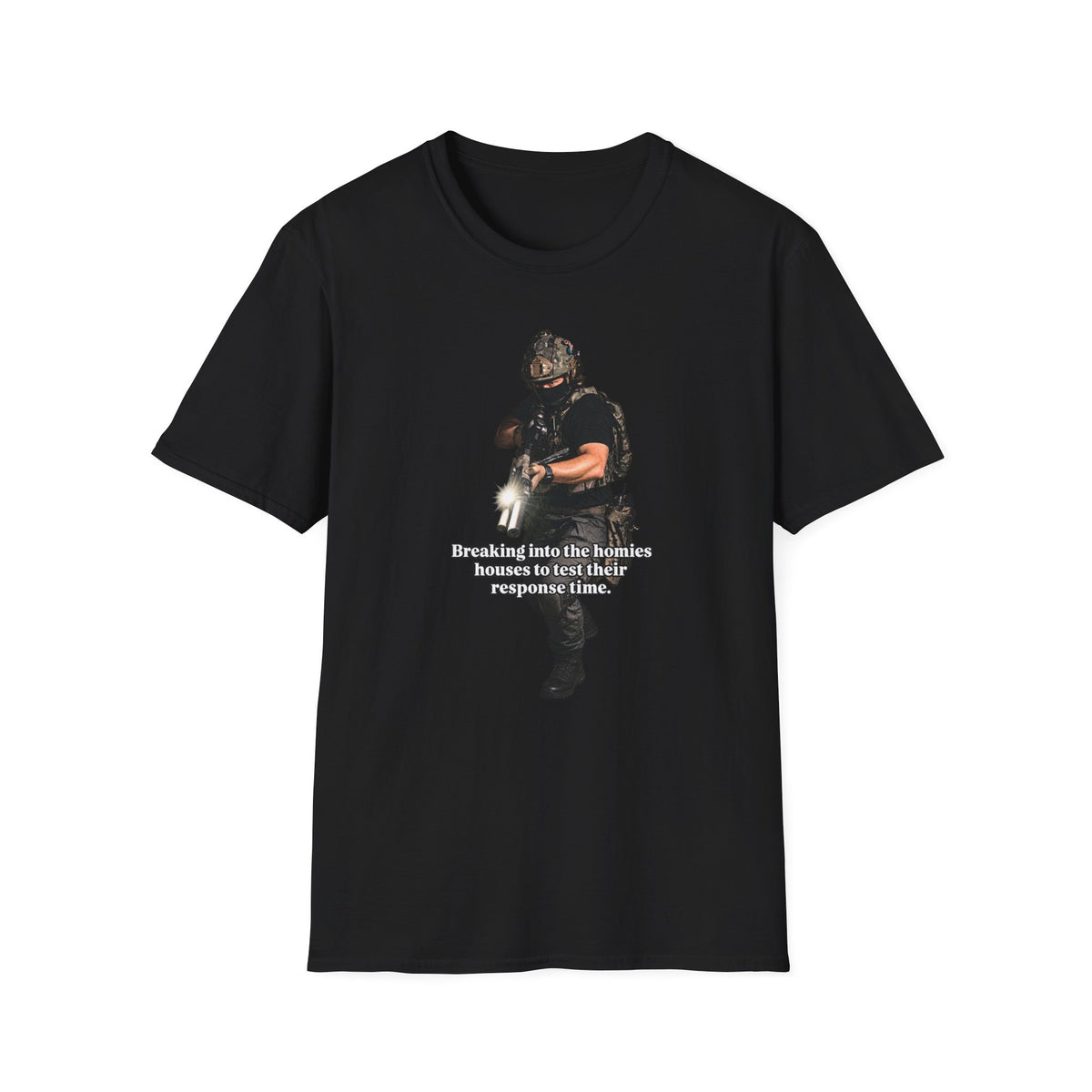 Breaking Into the Homies' Houses T-shirt