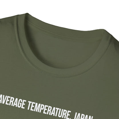 Average Temperature, Japan T-Shirt