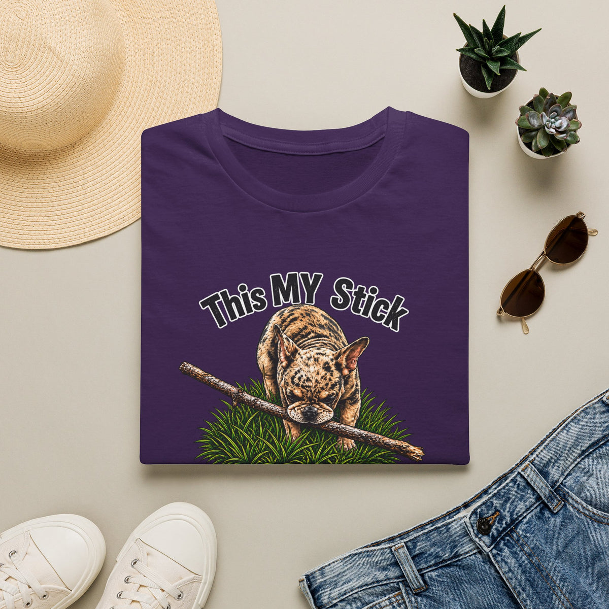 This MY Stick – Frenchie  T-Shirt