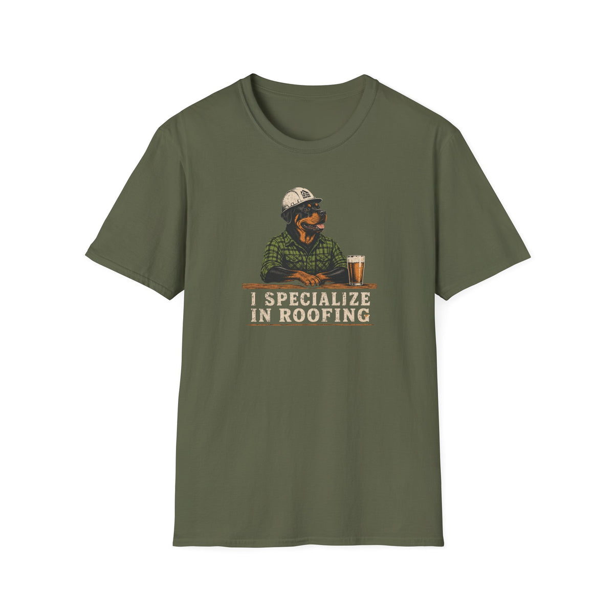 I Specialize in Roofing  T-Shirt
