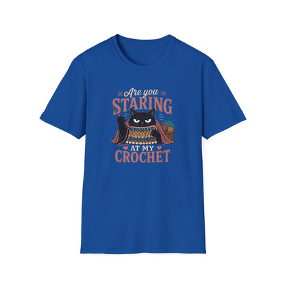 Are You Staring at My Crochet  T‑Shirt