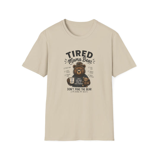 Tired Mama Bear T-Shirt