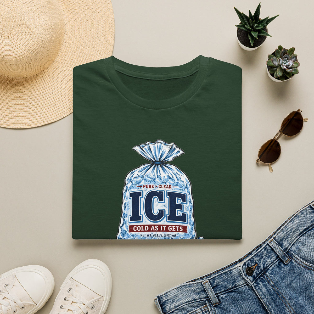 Cold As It Gets – Ice Bag T-Shirt