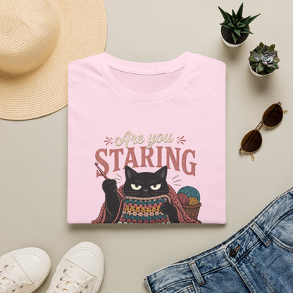 Are You Staring at My Crochet  T‑Shirt