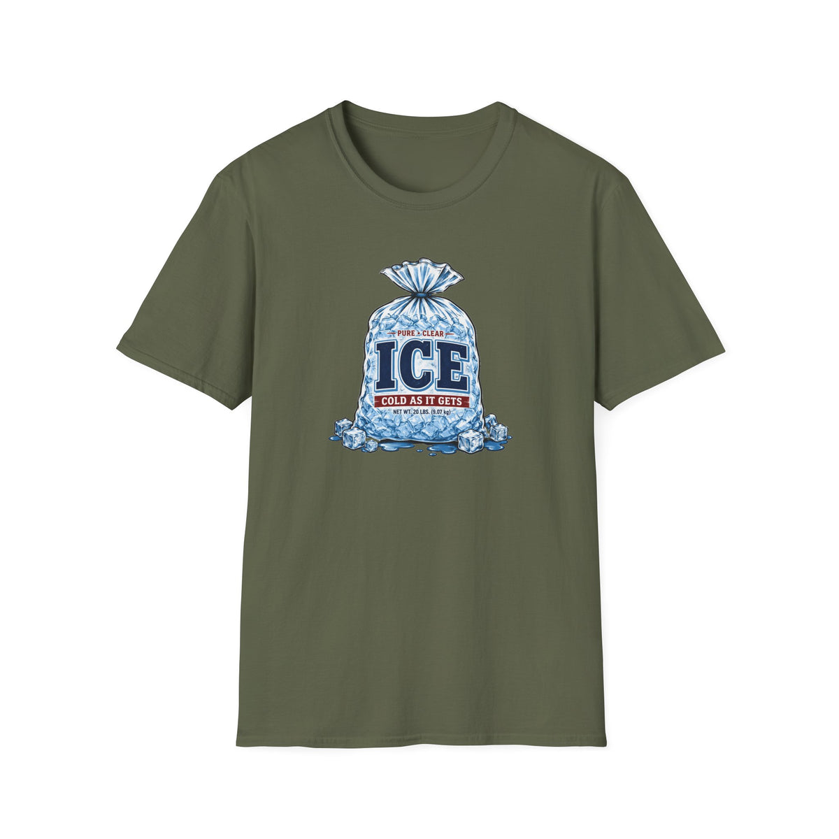 Cold As It Gets – Ice Bag T-Shirt