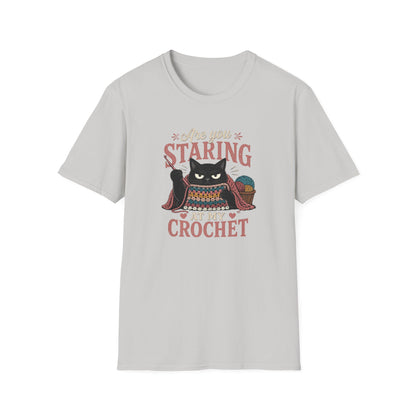 Are You Staring at My Crochet  T‑Shirt
