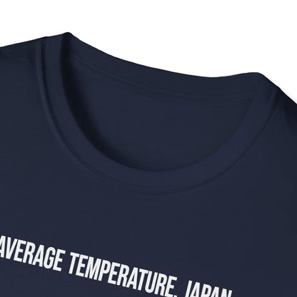 Average Temperature, Japan T-Shirt