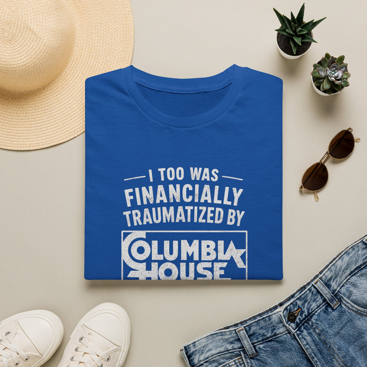 I Too Was Financially Traumatized By Columbia House T-Shirt