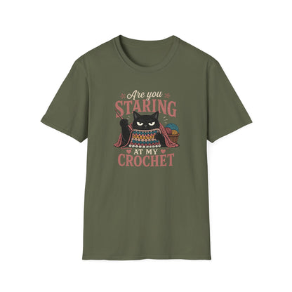 Are You Staring at My Crochet  T‑Shirt