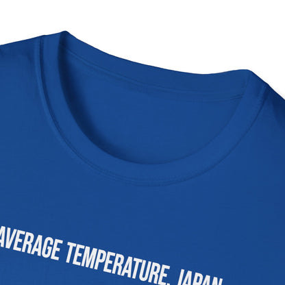 Average Temperature, Japan T-Shirt