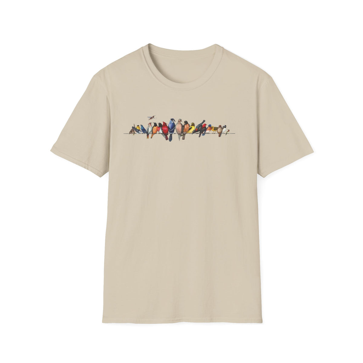 Birds On Line T-Shirt
