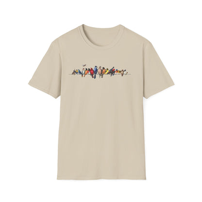 Birds On Line T-Shirt