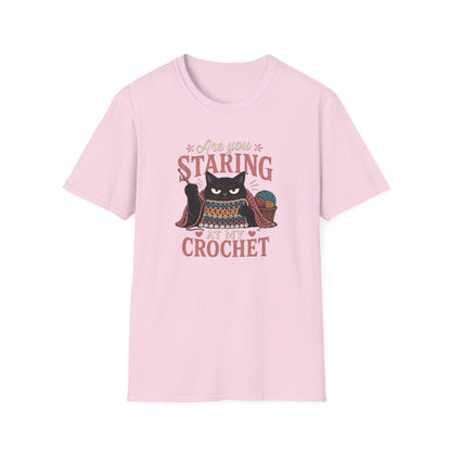 Are You Staring at My Crochet  T‑Shirt