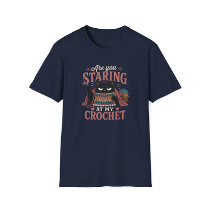 Are You Staring at My Crochet  T‑Shirt