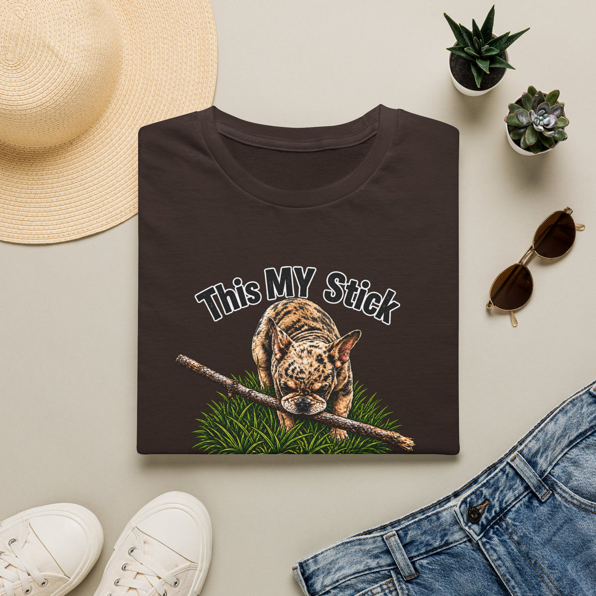 This MY Stick – Frenchie  T-Shirt