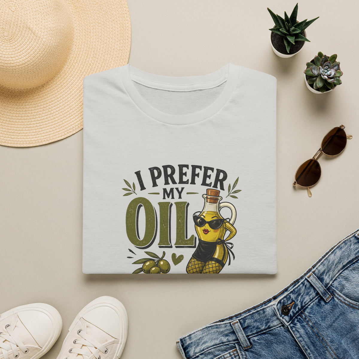 I Prefer My Oil a Little Whorey  T-Shirt