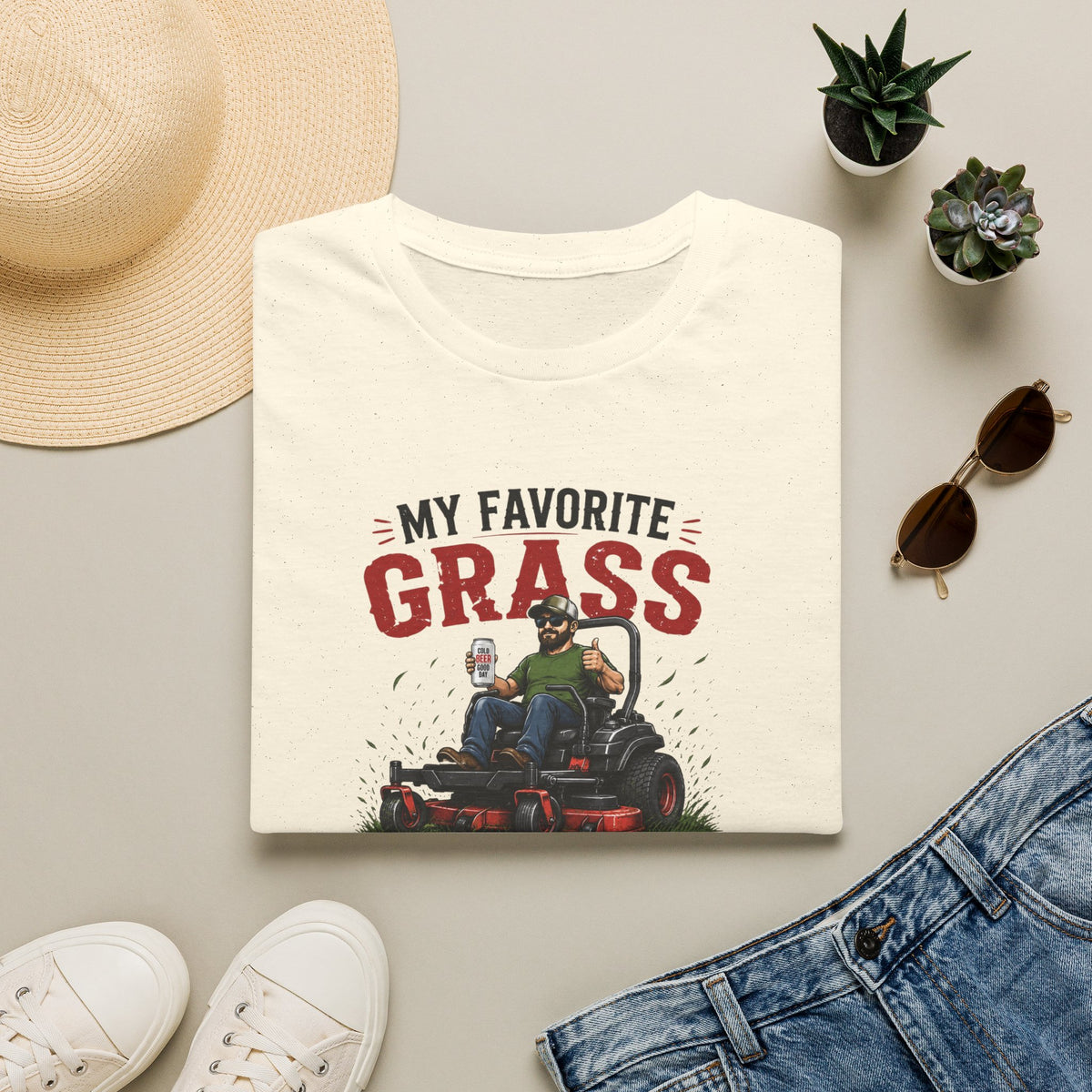 My Favorite Grass Cutting T-Shirt