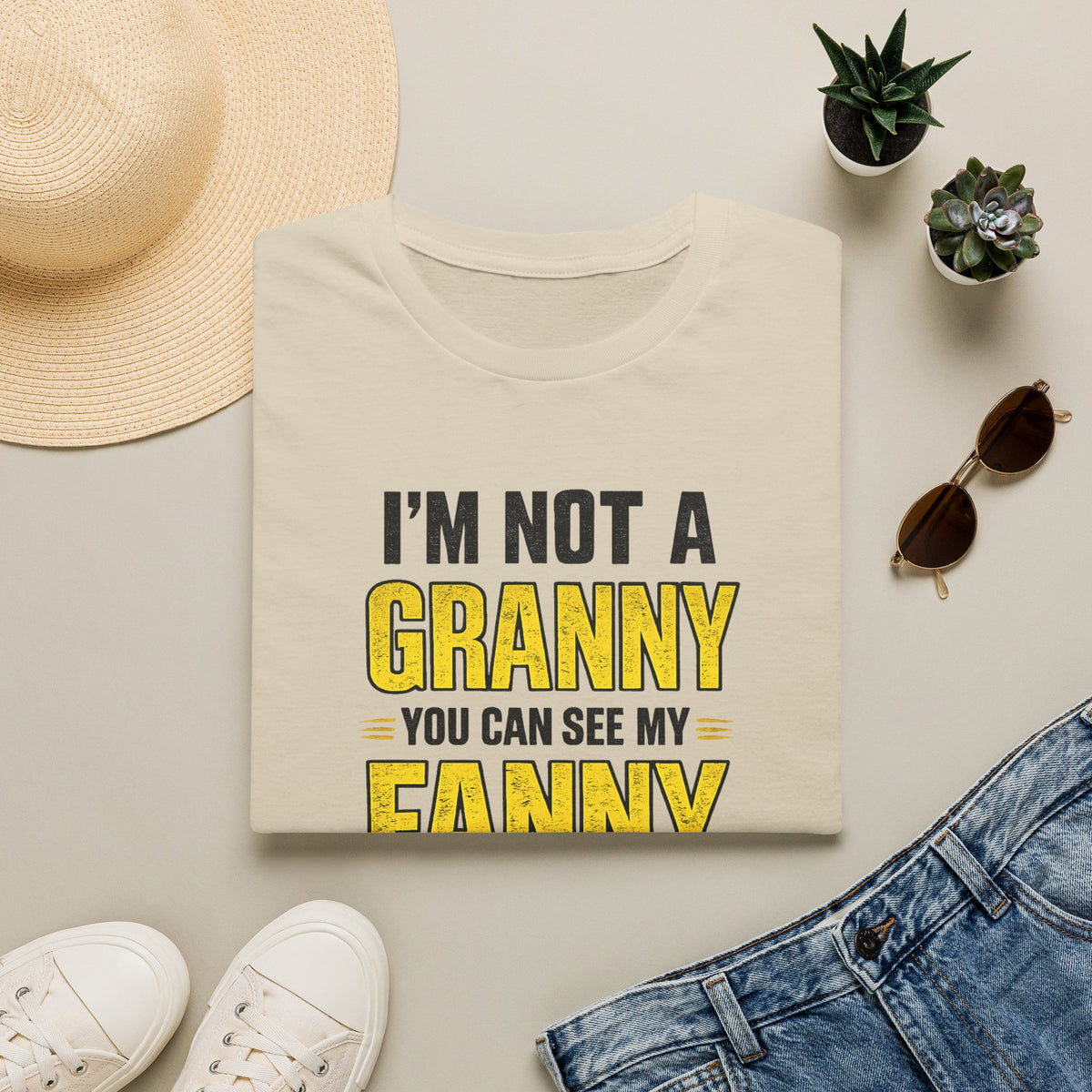 I'm Not a Granny, You Can See My Fanny T-Shirt