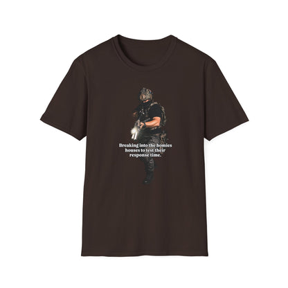 Breaking Into the Homies' Houses T-shirt