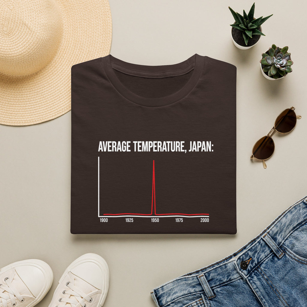Average Temperature, Japan T-Shirt