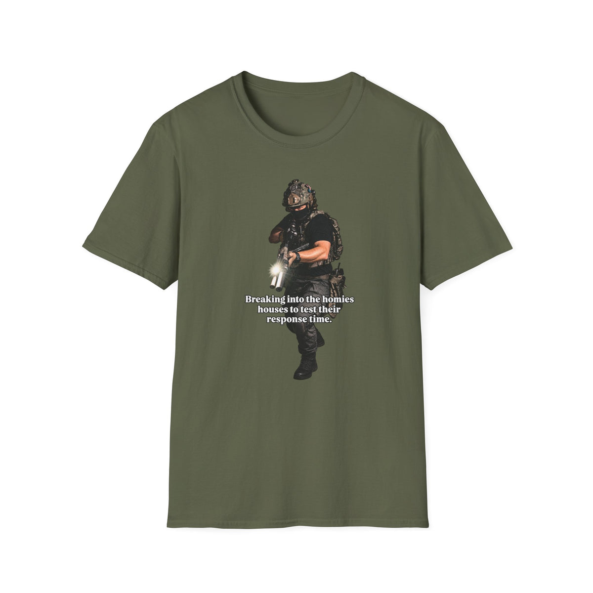 Breaking Into the Homies' Houses T-shirt