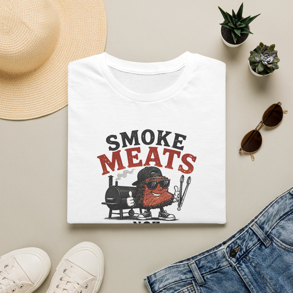 Smoke Meats Not Meth T-Shirt