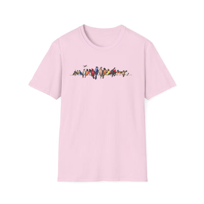 Birds On Line T-Shirt