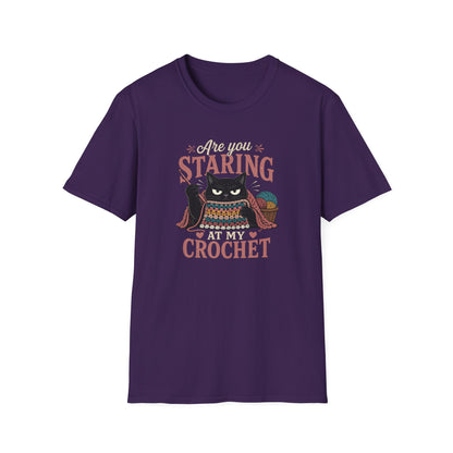 Are You Staring at My Crochet  T‑Shirt