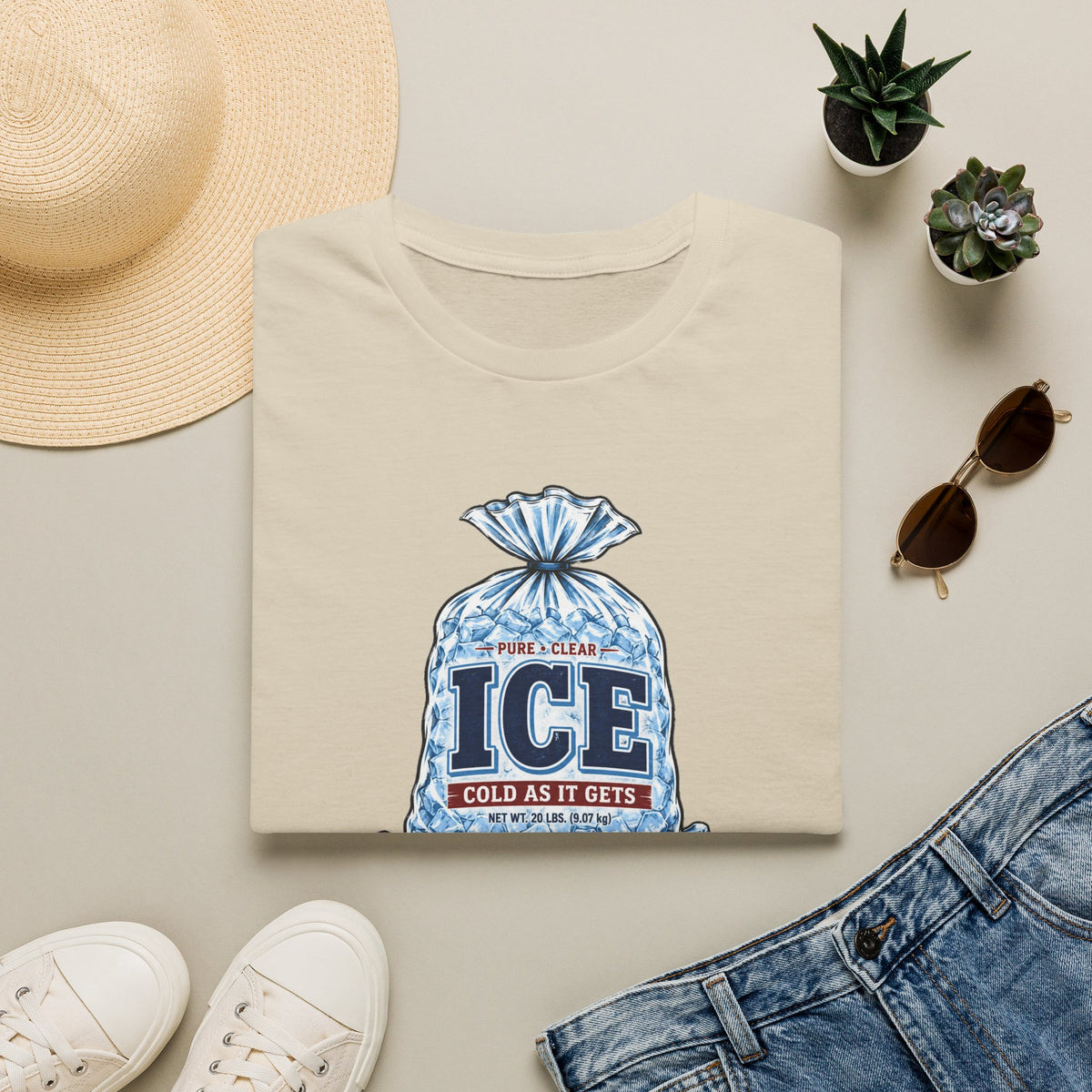 Cold As It Gets – Ice Bag T-Shirt