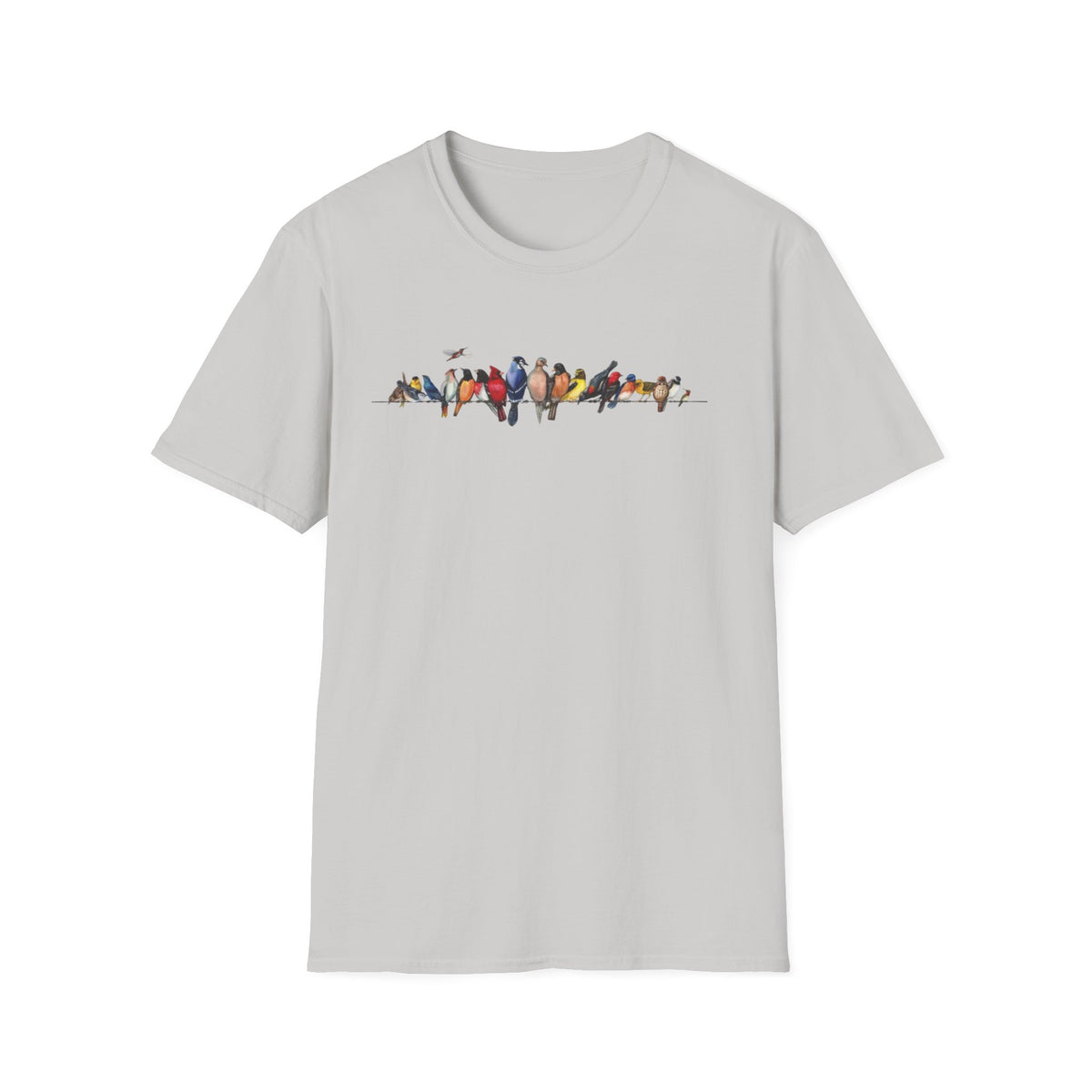 Birds On Line T-Shirt