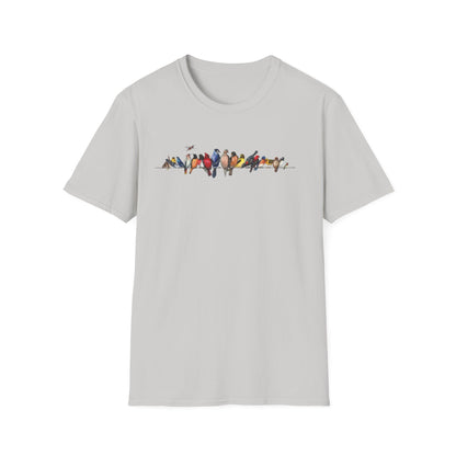 Birds On Line T-Shirt