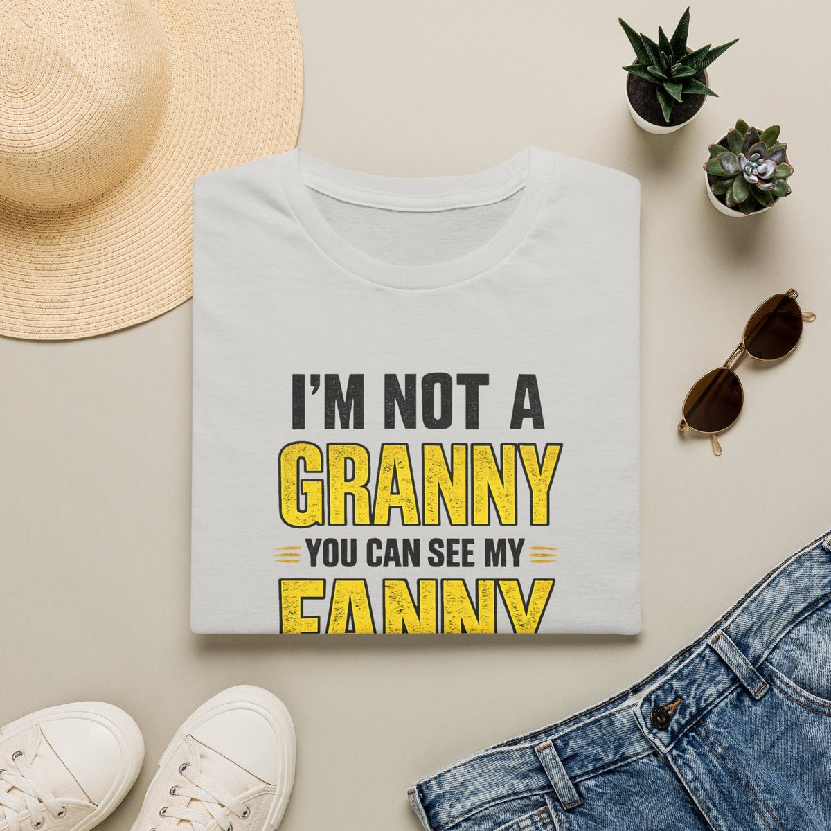 I'm Not a Granny, You Can See My Fanny T-Shirt