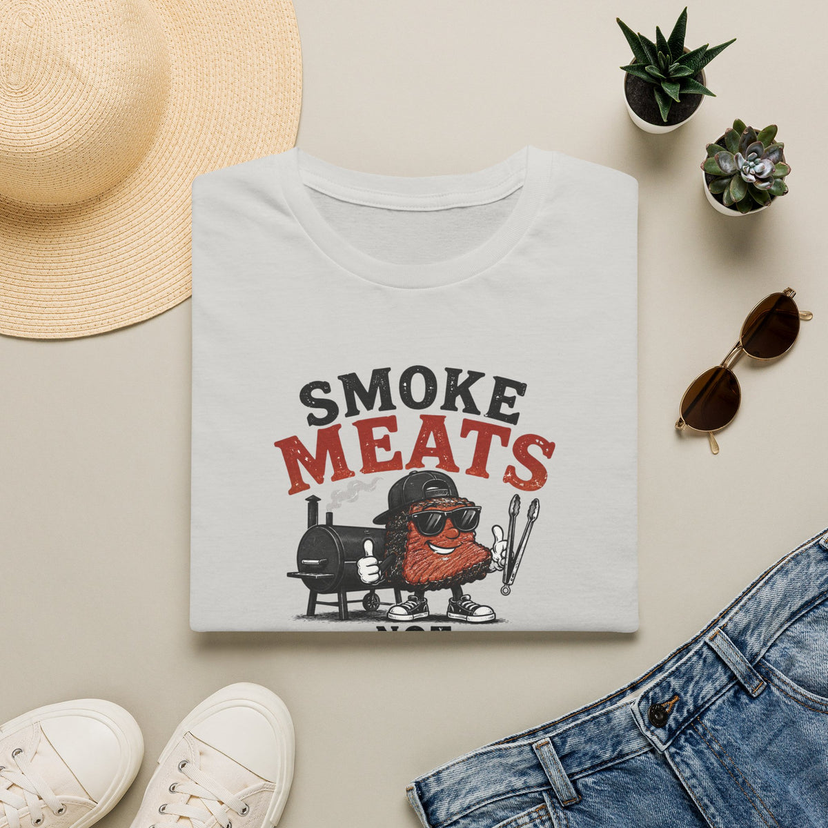Smoke Meats Not Meth T-Shirt