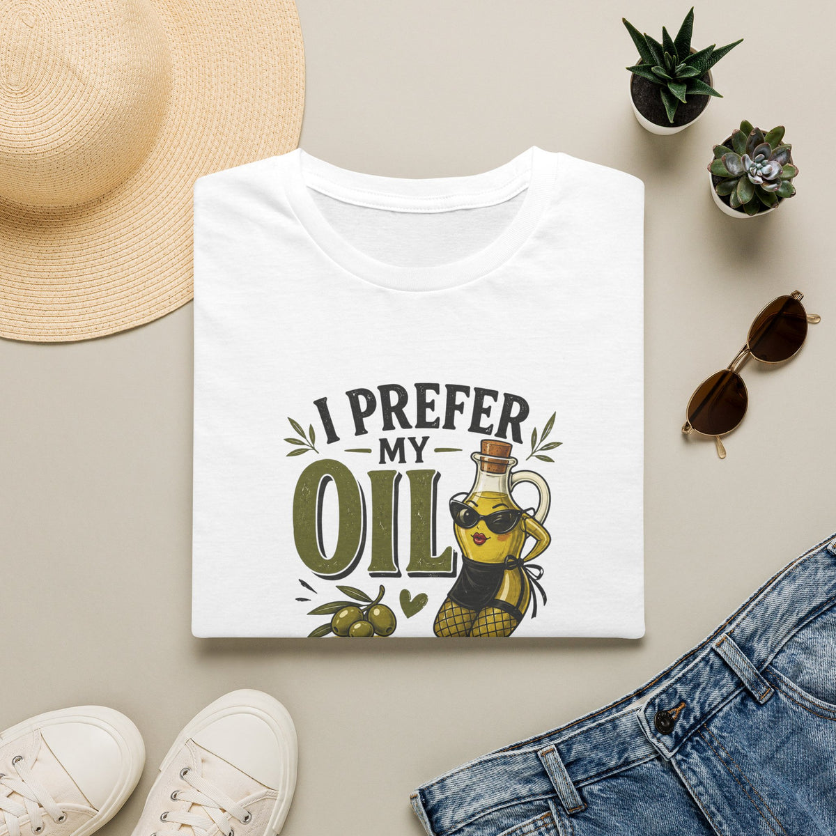 I Prefer My Oil a Little Whorey  T-Shirt