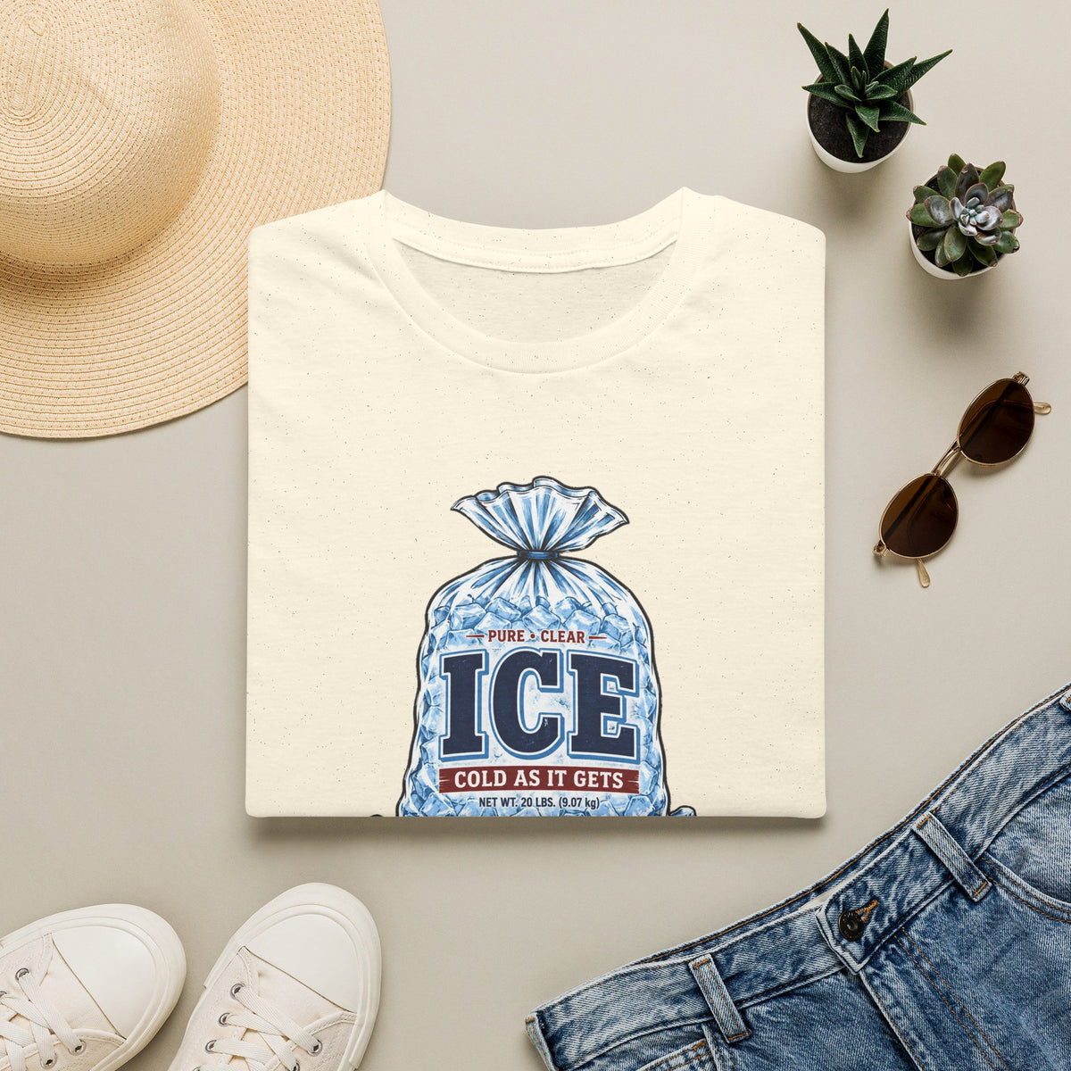 Cold As It Gets – Ice Bag T-Shirt